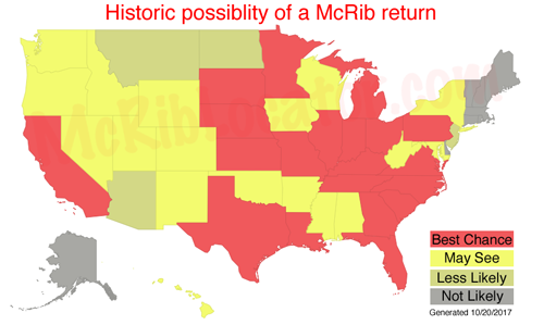 Historic Possibility of a McRib Return
