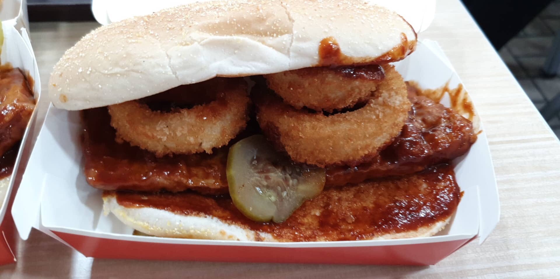 Onion Ring McRib