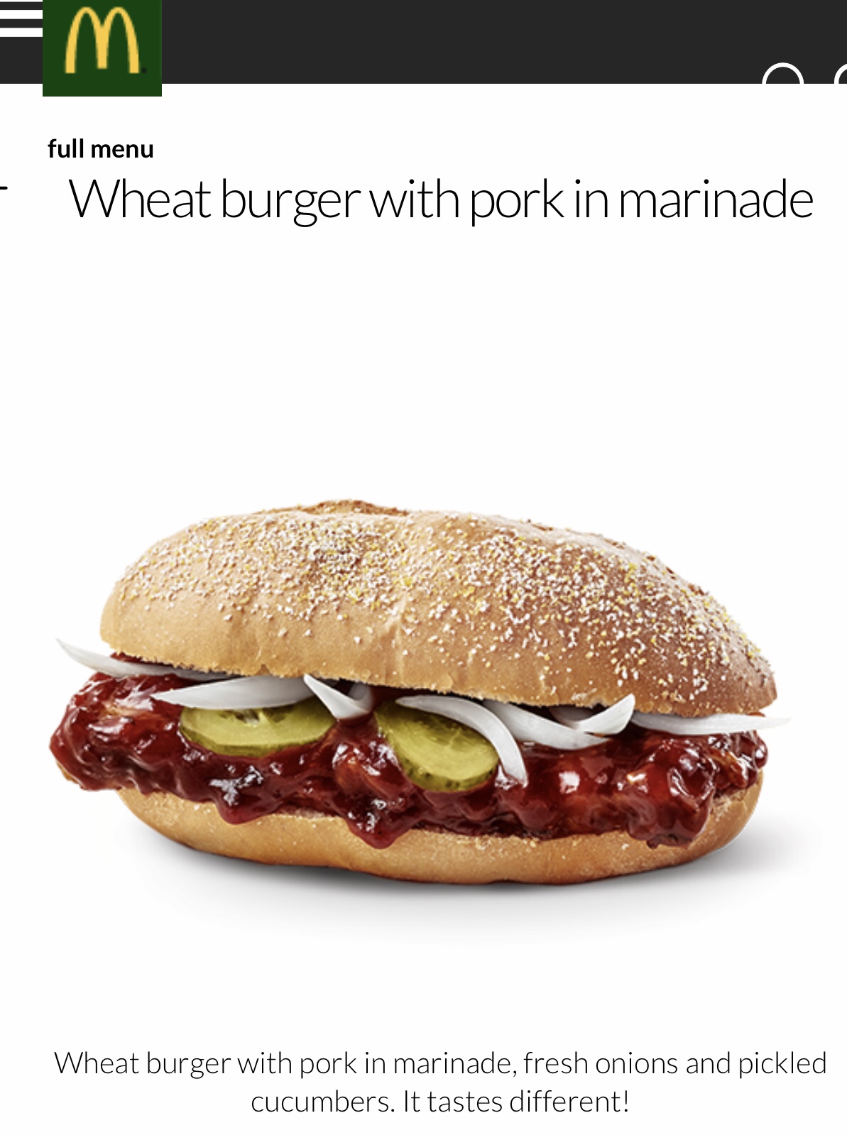Ukraine McRib