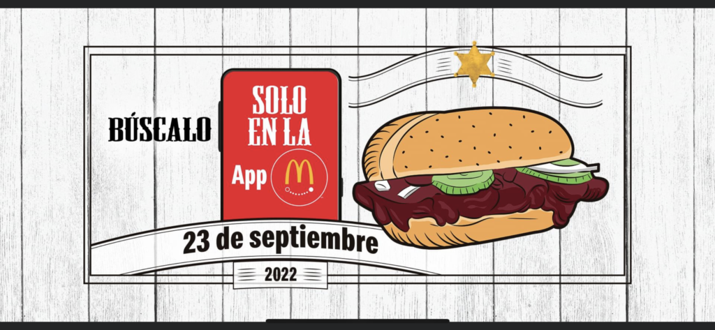 McRib is Back September 23.