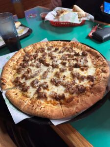 Mike Peters and the McRib Pizza
