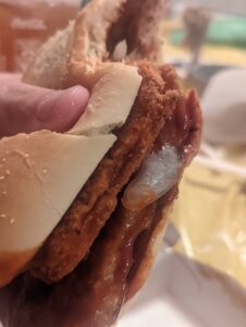 Jason Long Spicy Chicken McRib