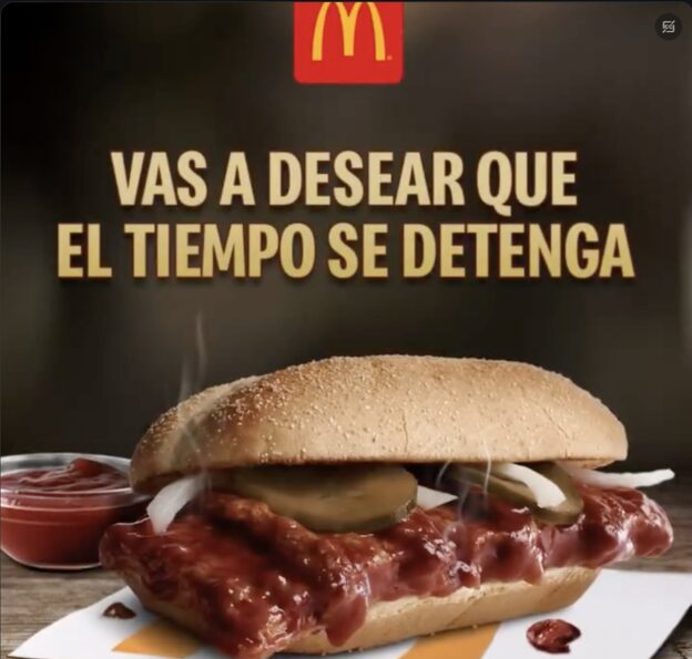 Ecuador McRib