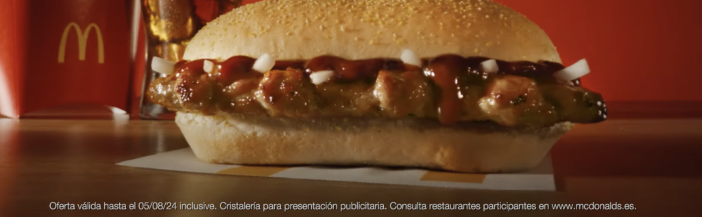 2024 Spain McRib Promo